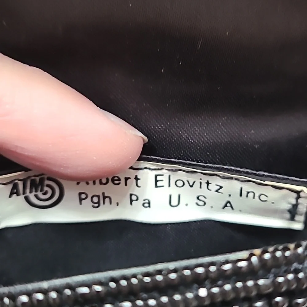 Vintage Beaded Piano Purse Albert Elovitz - Picture 3 of 6